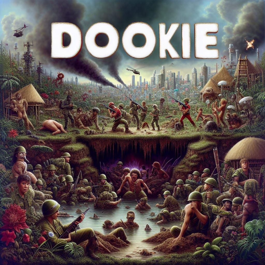 Vietnam War Album Cover Reimagining: Rising Storm