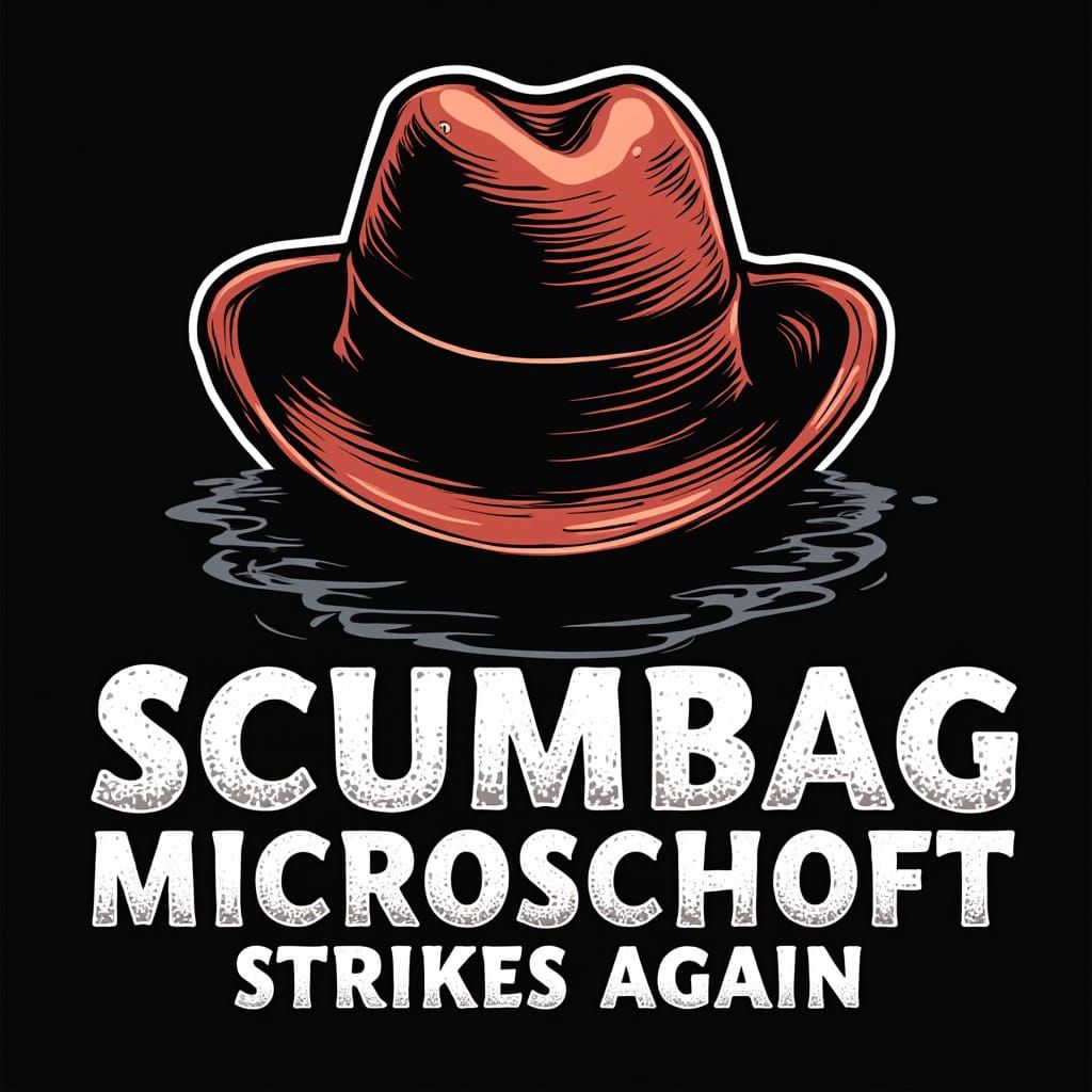 Microschoft Logo Parody: Scumbag Steve Meme