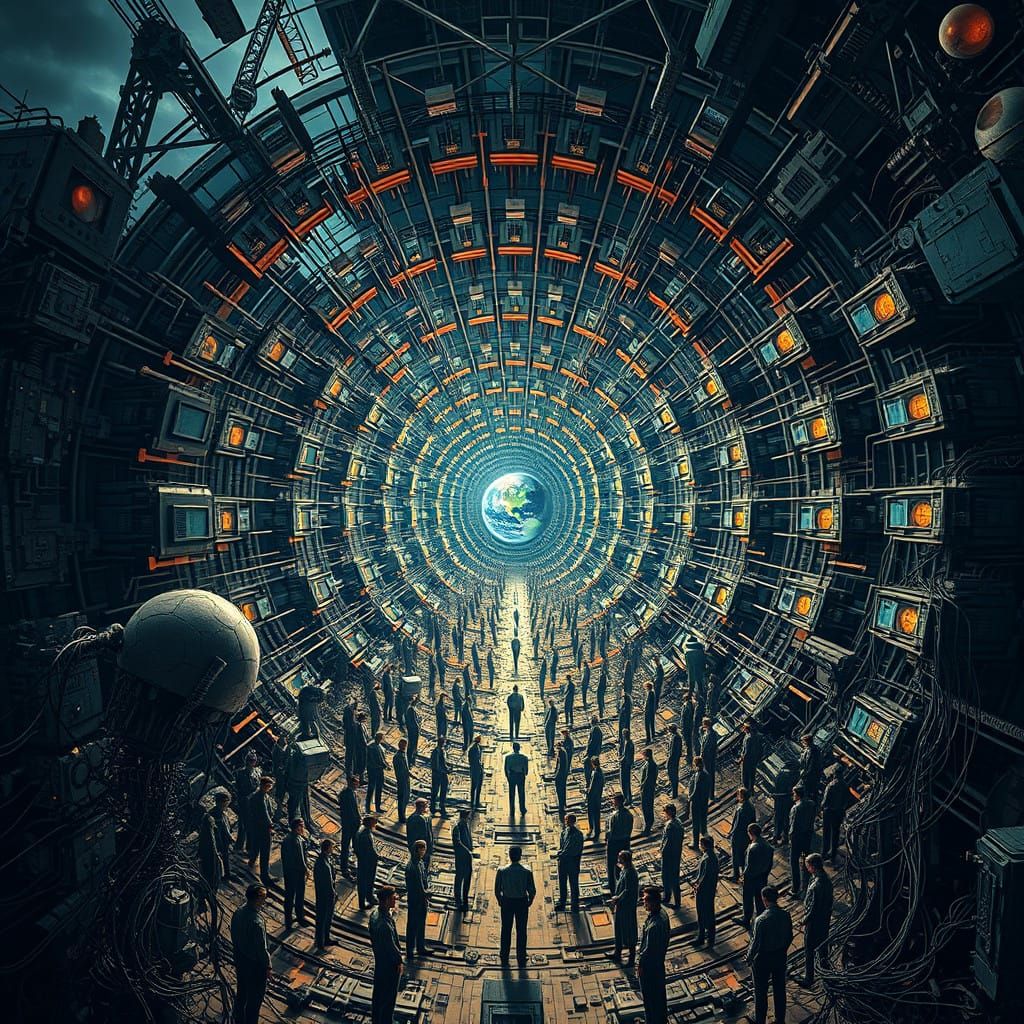 AI Self Creation: Infinity Loop of Human Existence