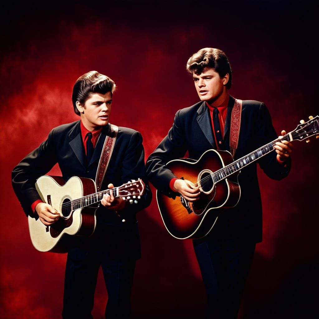 The Everly Brothers in Vintage Harmony, 1950s