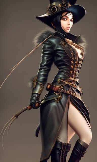 steampunk victorian girl