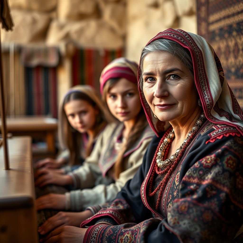 Ancient Armenian Rug Makers Trading on the Silk Road