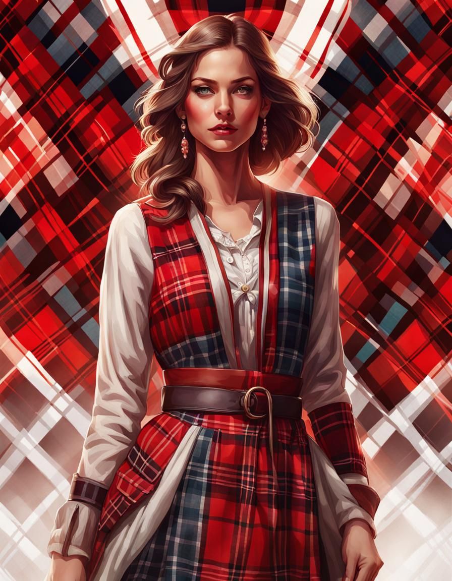 Plaid Dress
