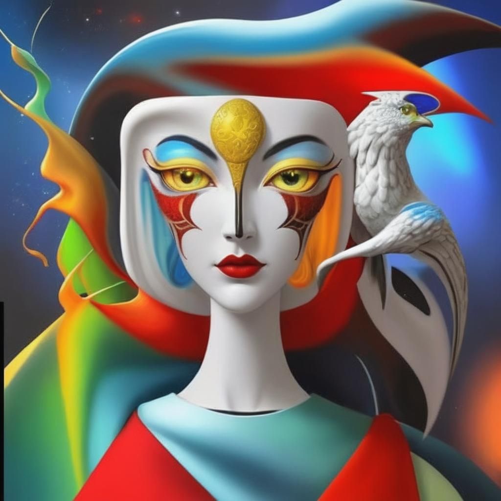 Psychedelic Display of Alphabets and Runes