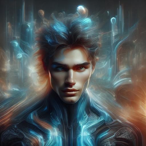 Figures Blend and Battle with Ethereal Magic