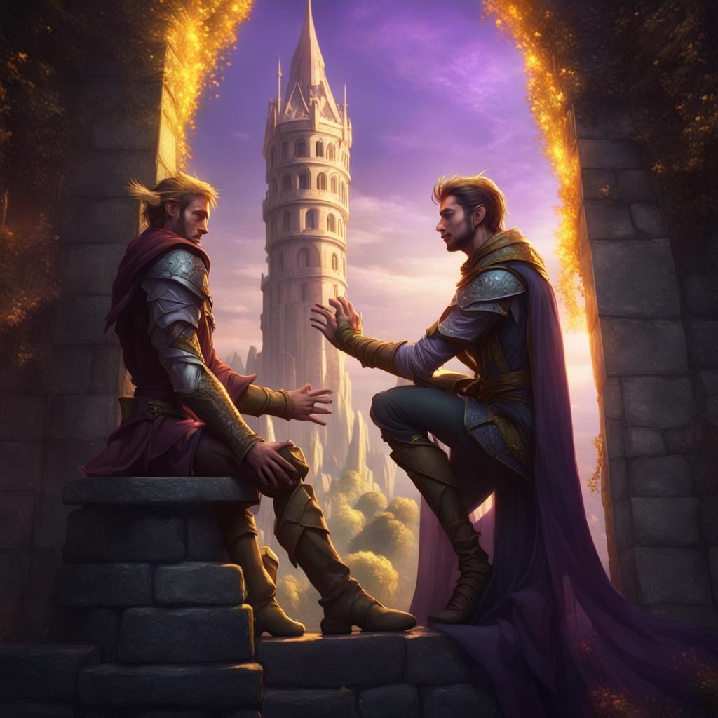 Elf Prince Saves Man: Dark Fantasy Romance