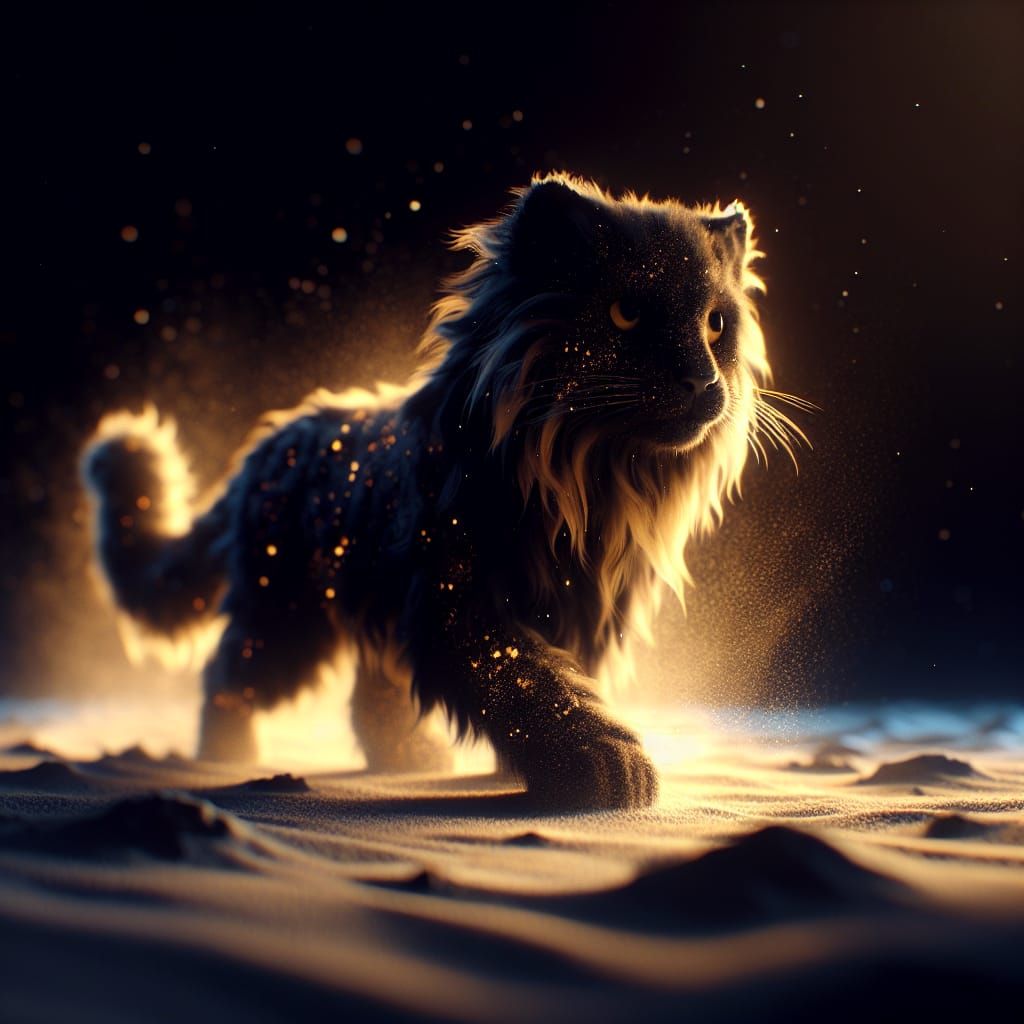 Lion cat