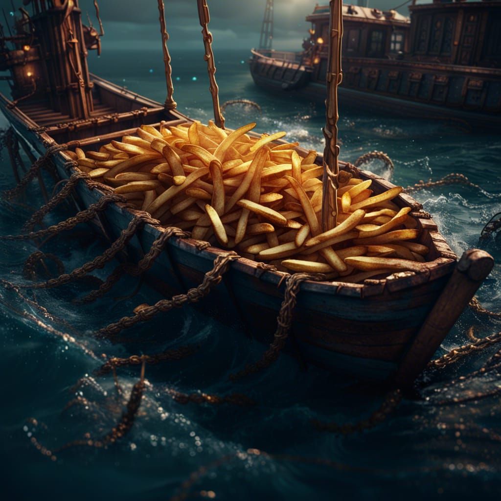 Fries on a Boat: Fantastical Sea Voyage