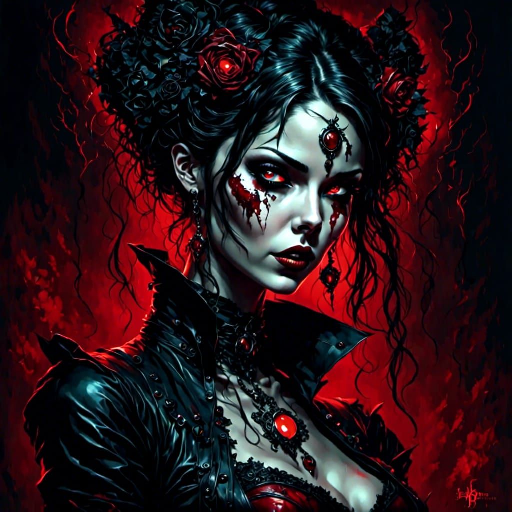 Red Eyes Glow in the Darkness: Rococo Horrorcore