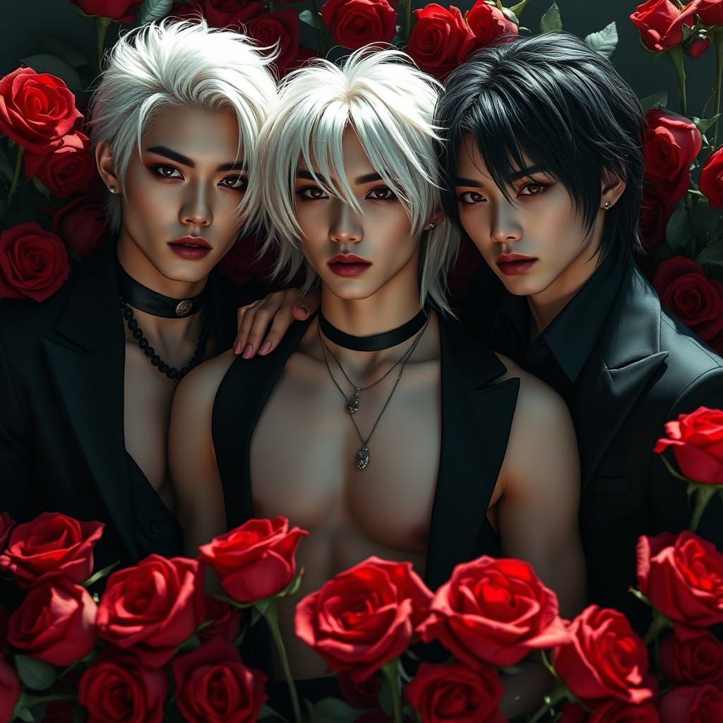 Vampiric K-Pop Idols in Gothic Romance