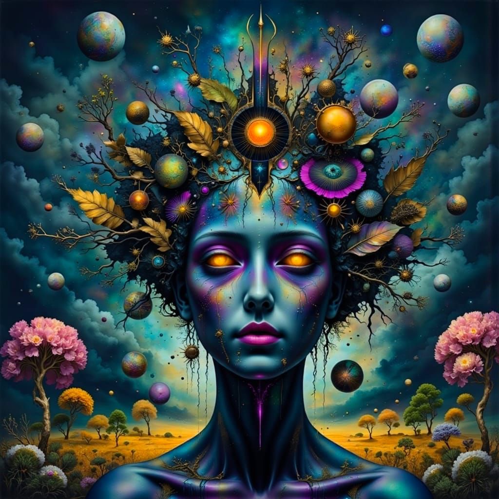 Twisted Dystopian Illusions in Dark Surrealism