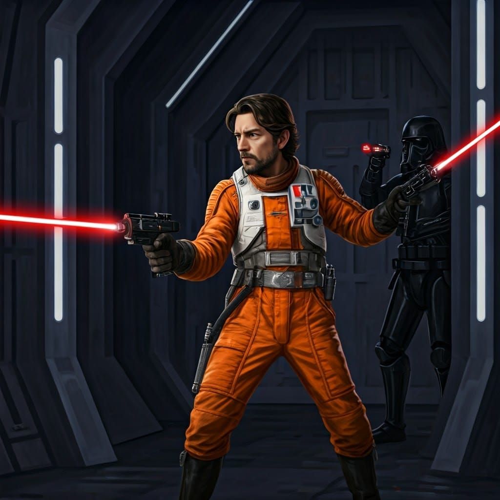 Andor gets ambushed by Dark Troopers