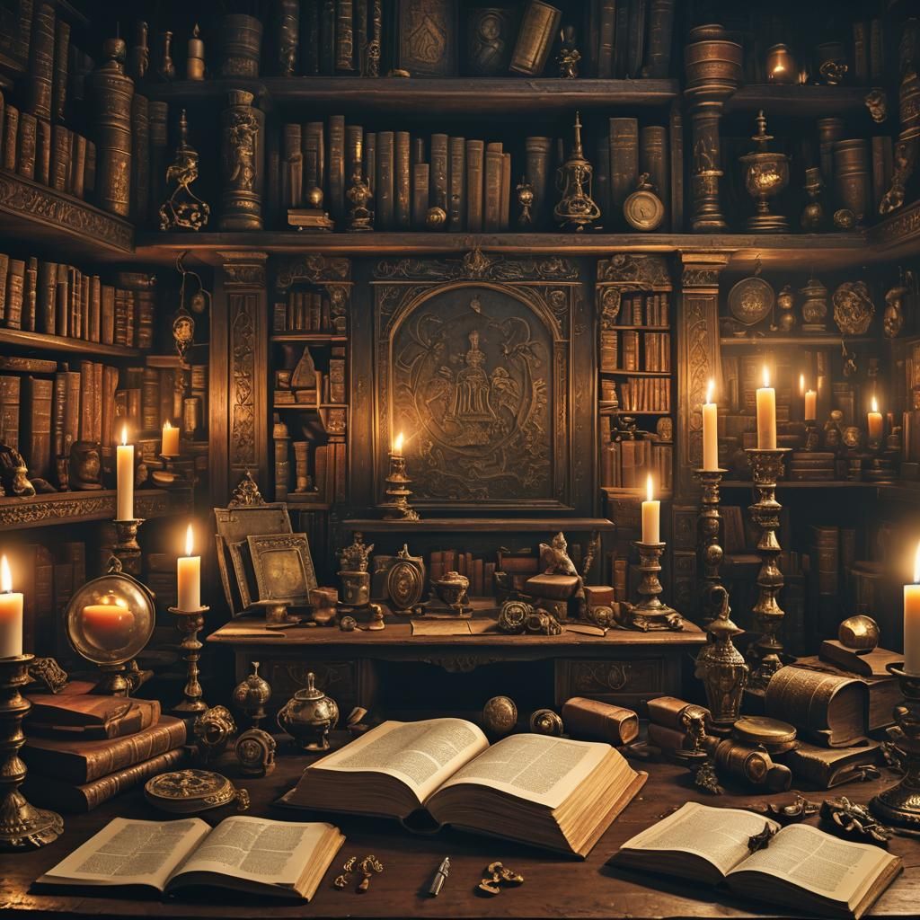 Mystical Still Life: Superstition Items in Dark Academia Sty...