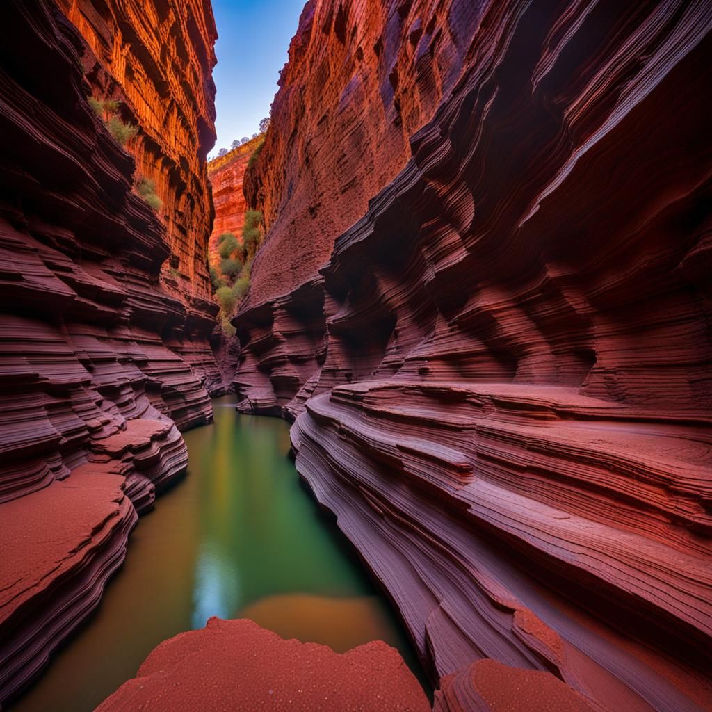 Hancock Gorge, Karijini: Time-Lapse Photography