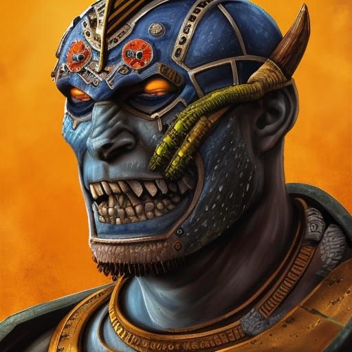 Orc Mutant Super-Soldier of Fallen Empires