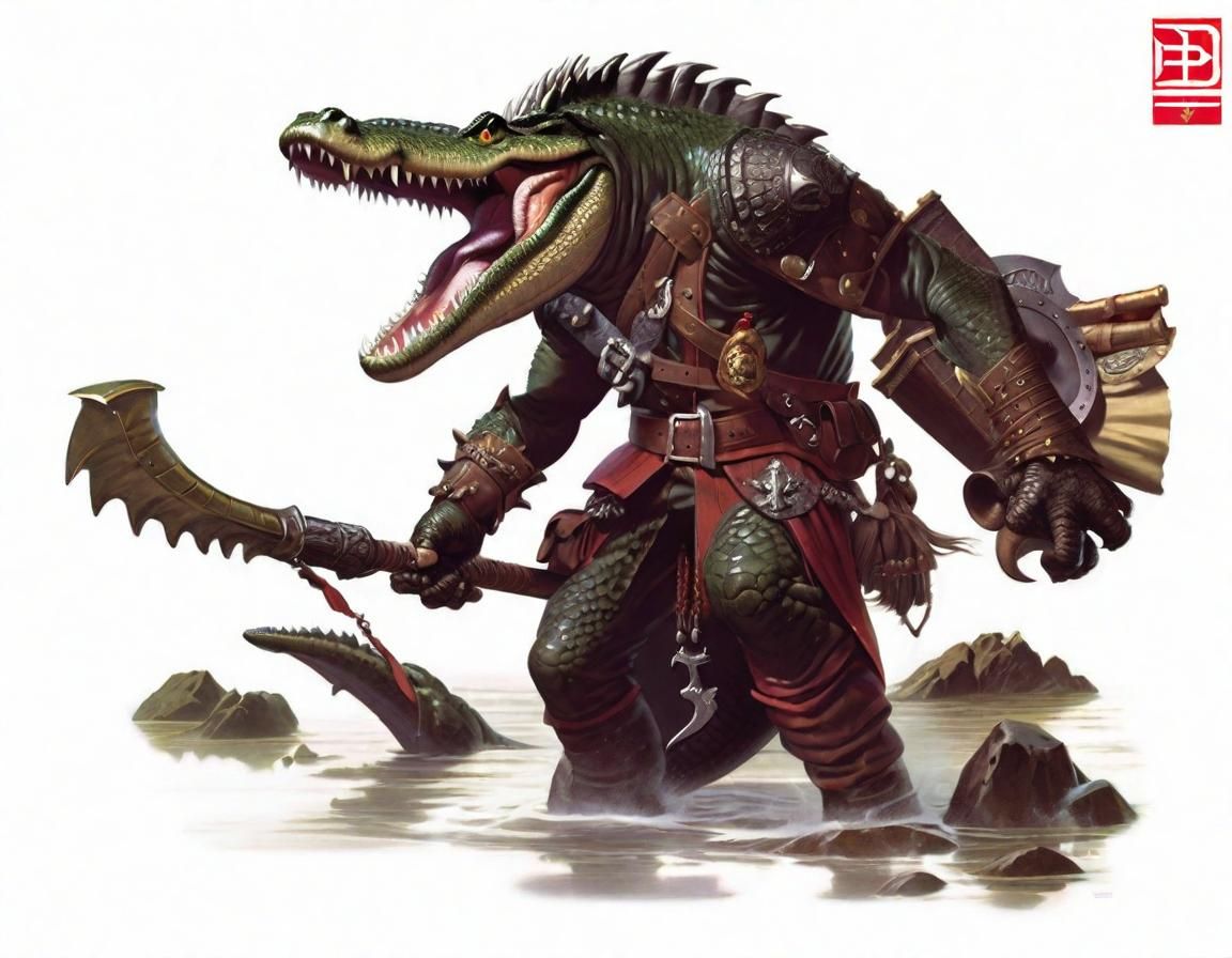 Crocodile pirate