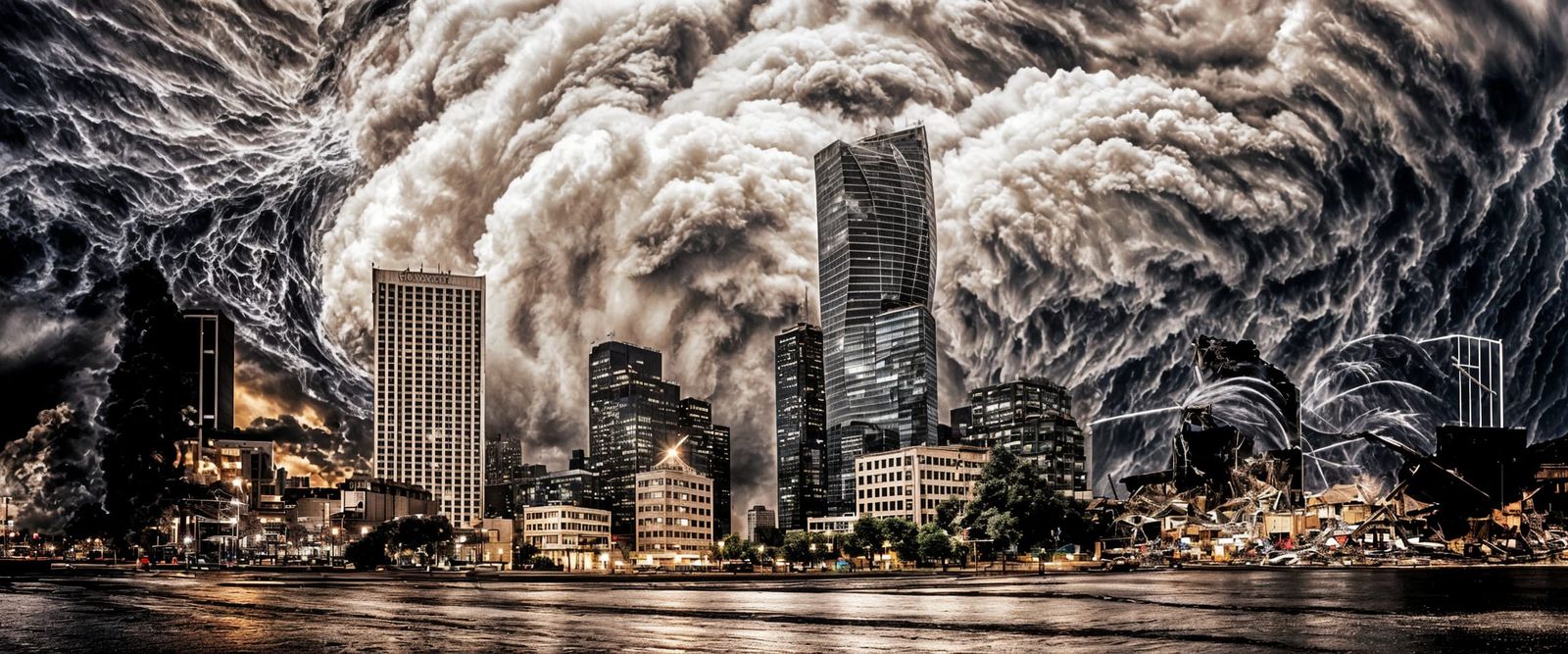 Spectacular Tornado Dominates the Sky