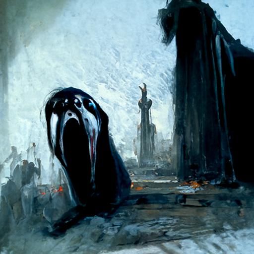 Visceral Scream: Gothic Horror Art