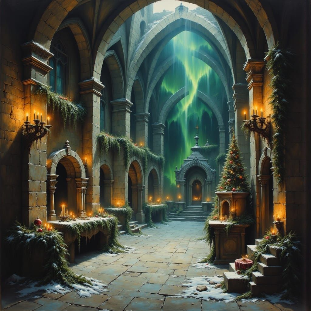 Christmas in the Crypt <lora:Haunted and Tainted:1.0> <lora:...