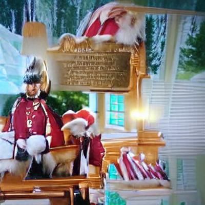 Santa Napoleon in a Hallmark Christmas Movie