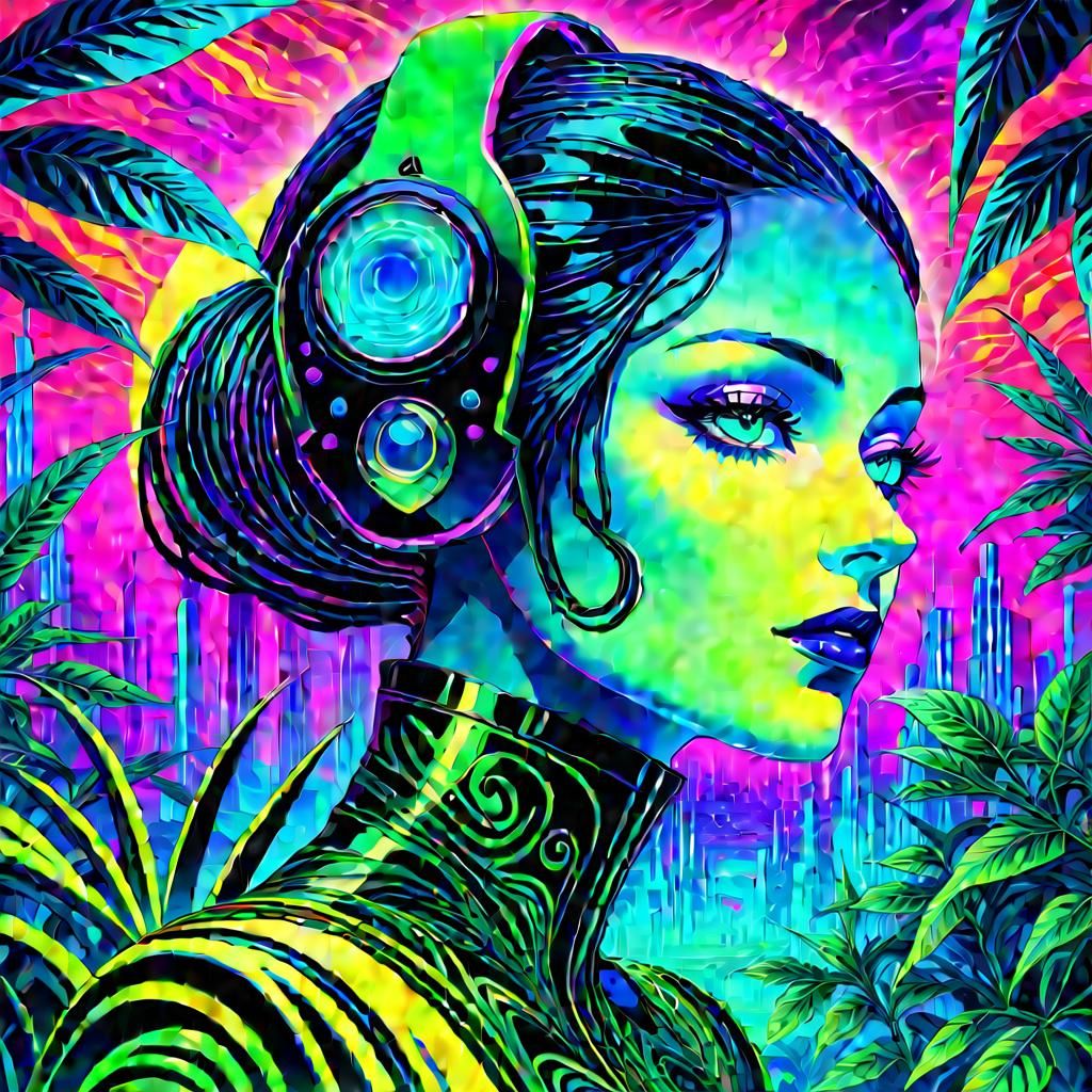 Psychedelic surrealism.