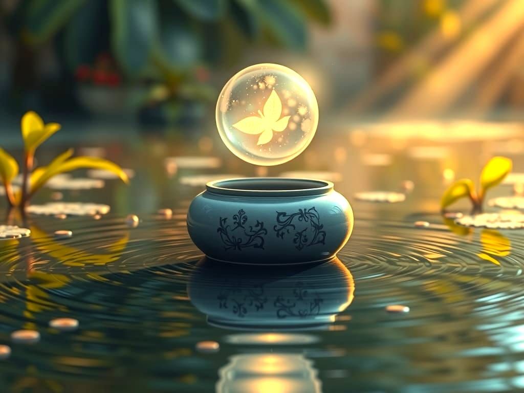 An instant suspended in time