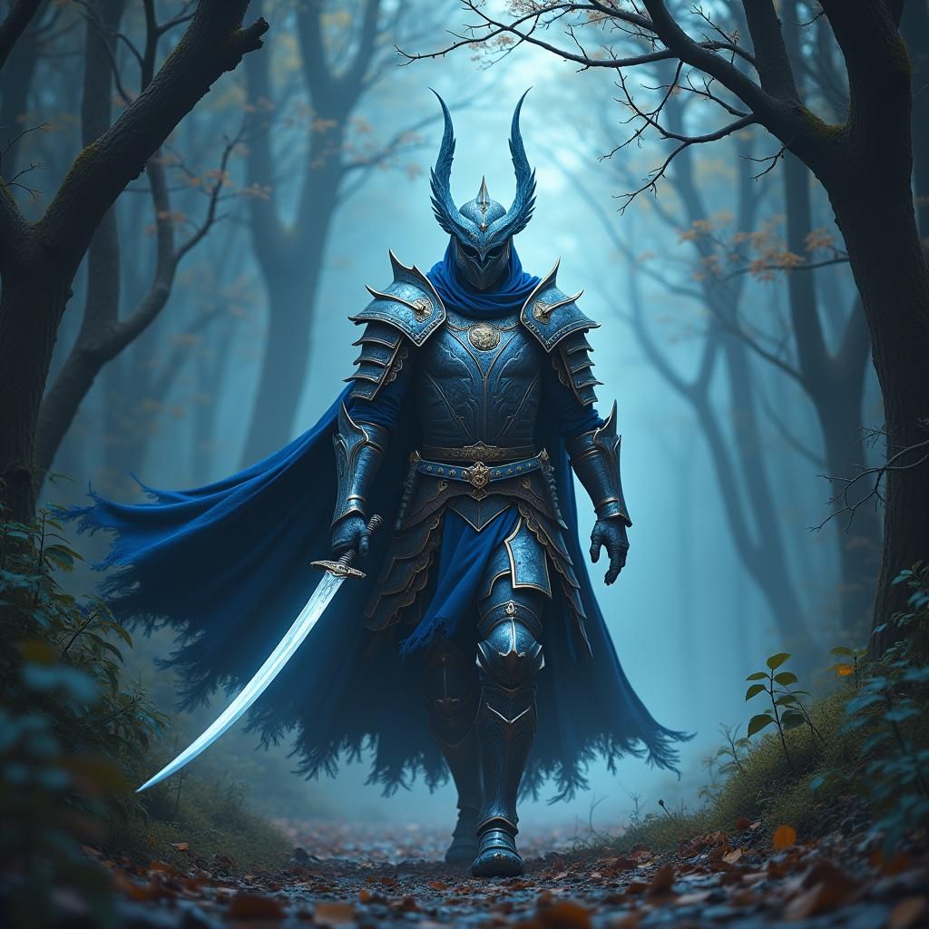 Brave Warrior Defends Kingdom From Demons in Jungle