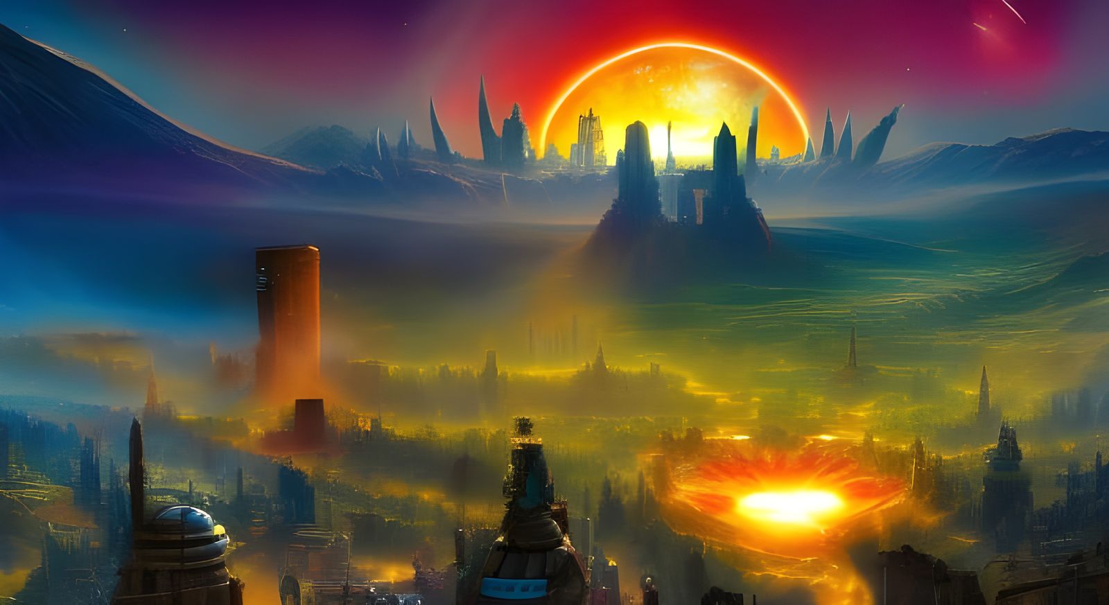 Good Evening NC #227: Sunrise Over The City @Just_A_Nickname On Planet John Zerzan