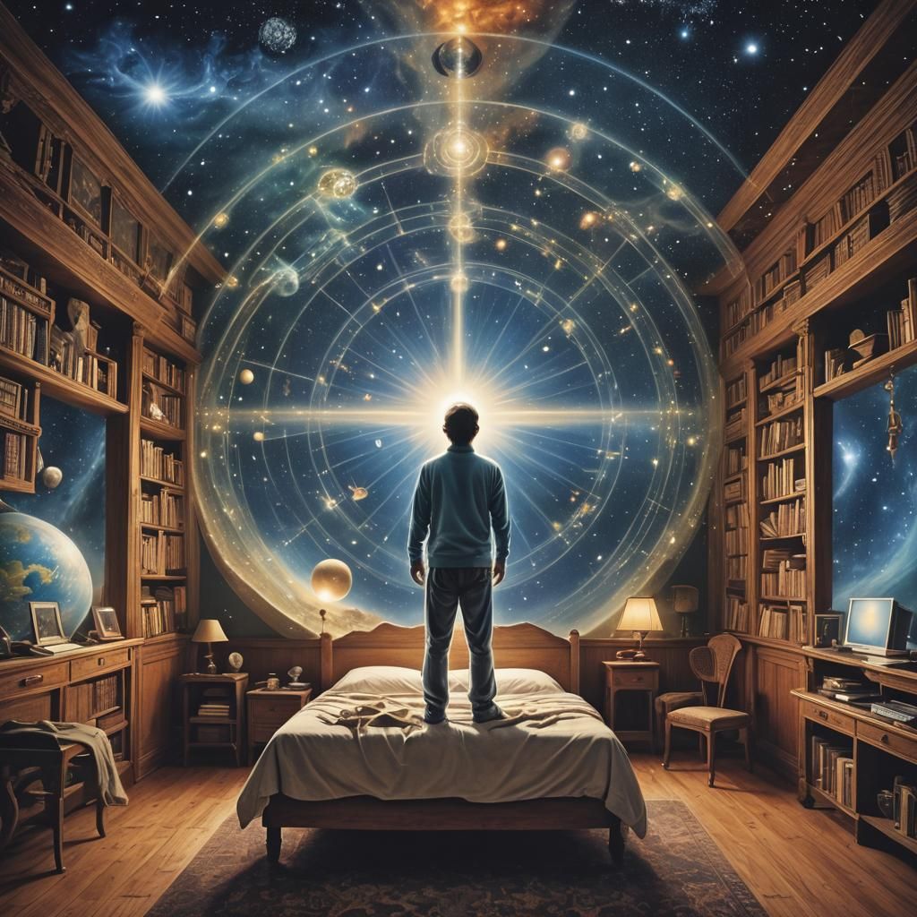 Astral Projection with Distant World Recognition