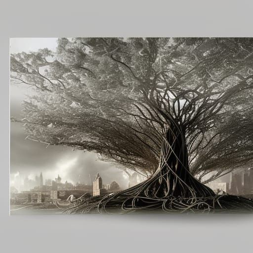 My Favorite Tree (in B&W)