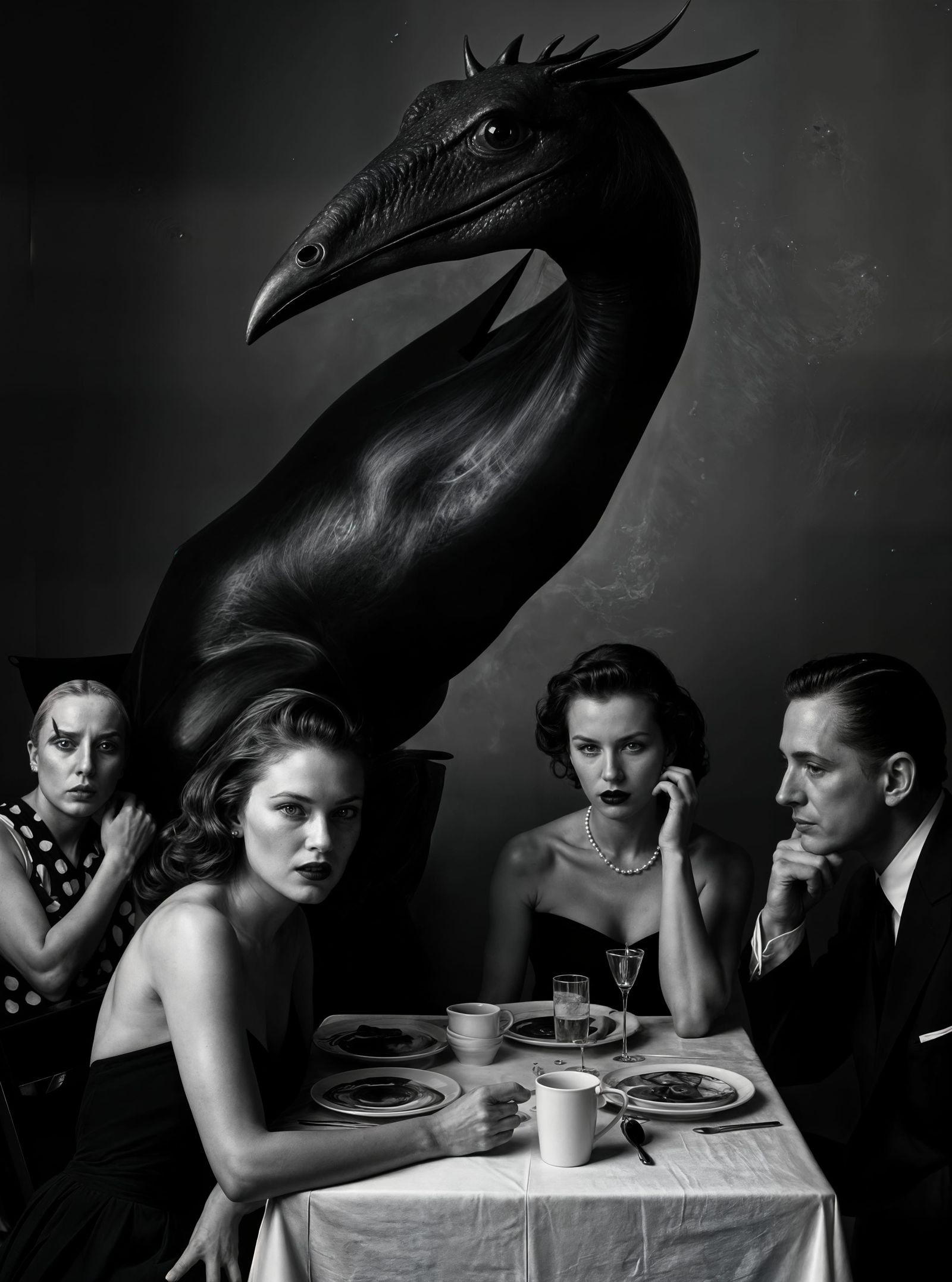 one couple is uptight, the other, outtasight!