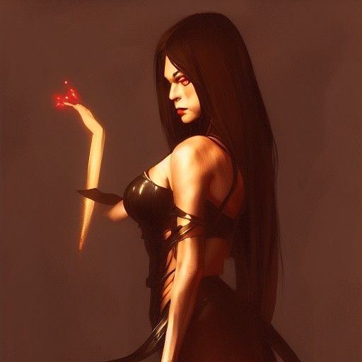 Sinister Fantasy Art: Isacco Ariete Forza Costanza Amore