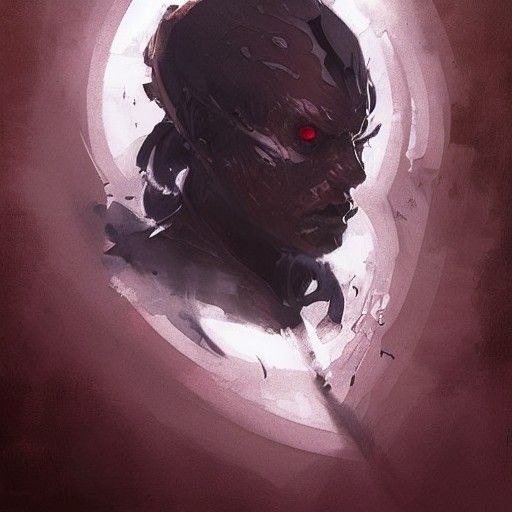 Sinister Colossus in Fantasy Illustration Style