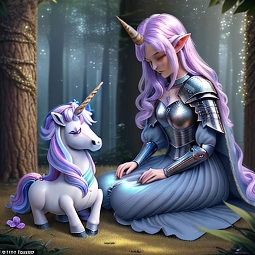 Outside, the forest creatures peeked in, their eyes filled w...