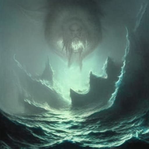 Deep Ocean Horror in Gothic Style