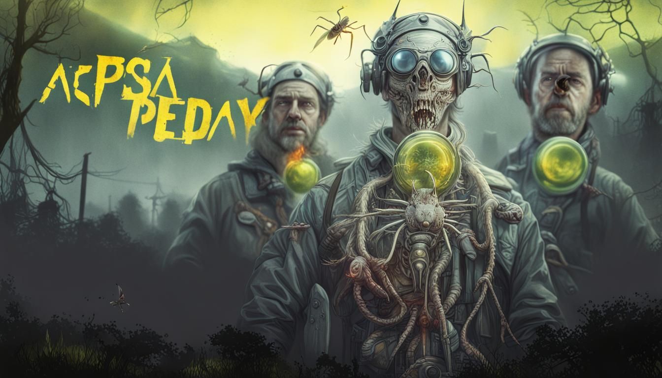 Epic Pest Apocalypse Warning Poster