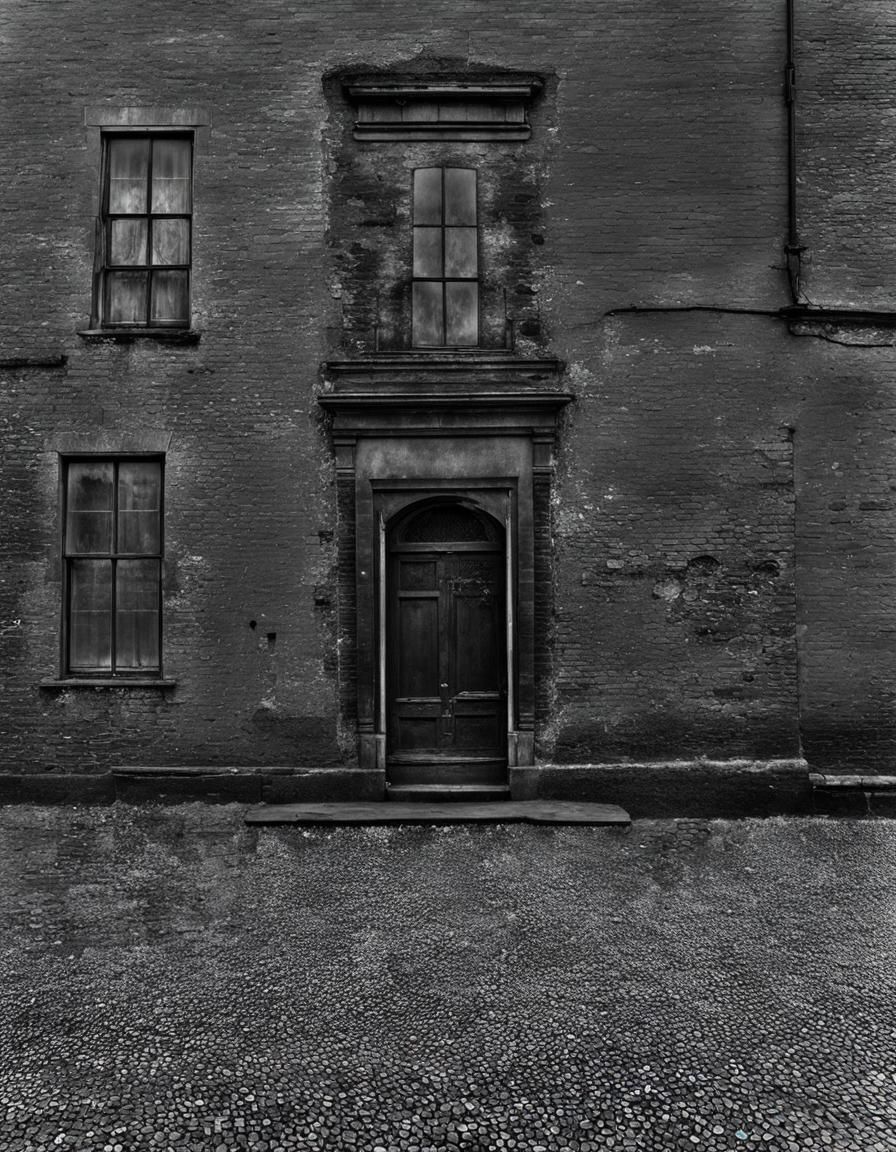 Surreal Liquified Shadow Being in Photogrammic Style