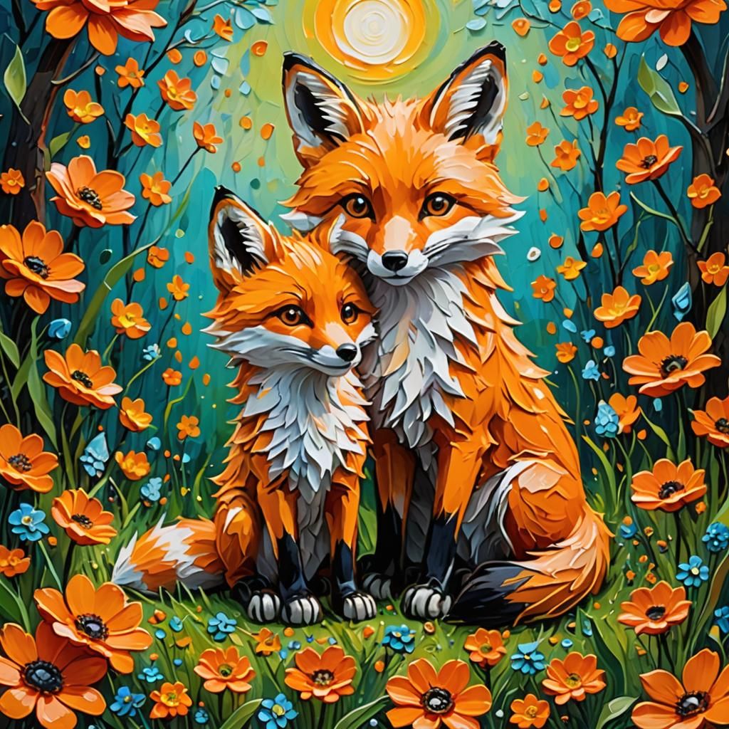 Foxy cuddles