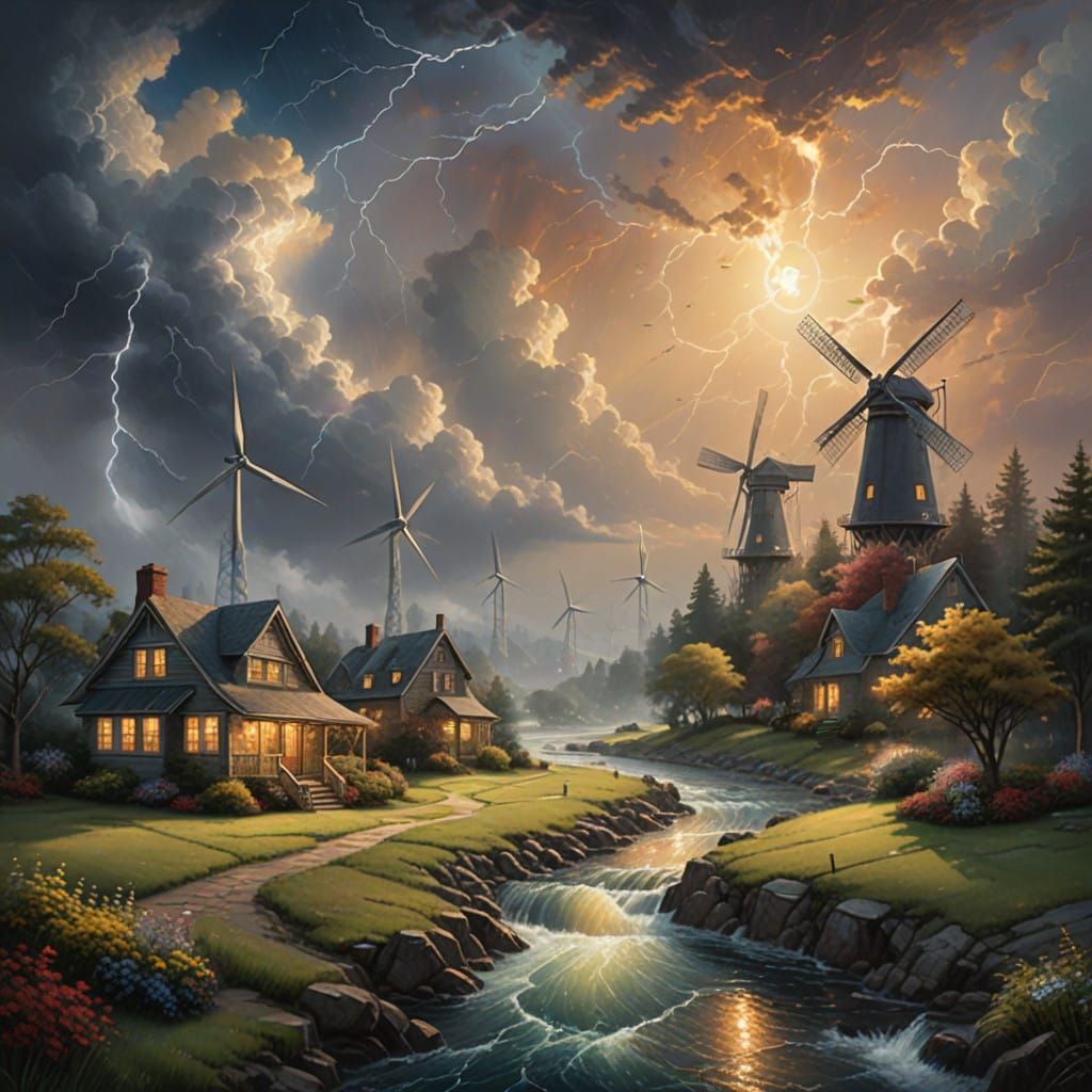 Resilient Renewable Energy Amidst Turbulent Storms in Dreaml...