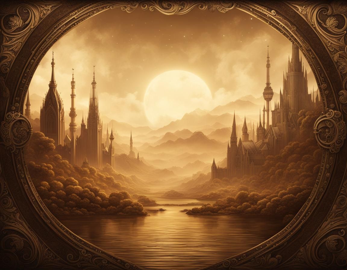 Retro Sepia Background with Inspirational Words