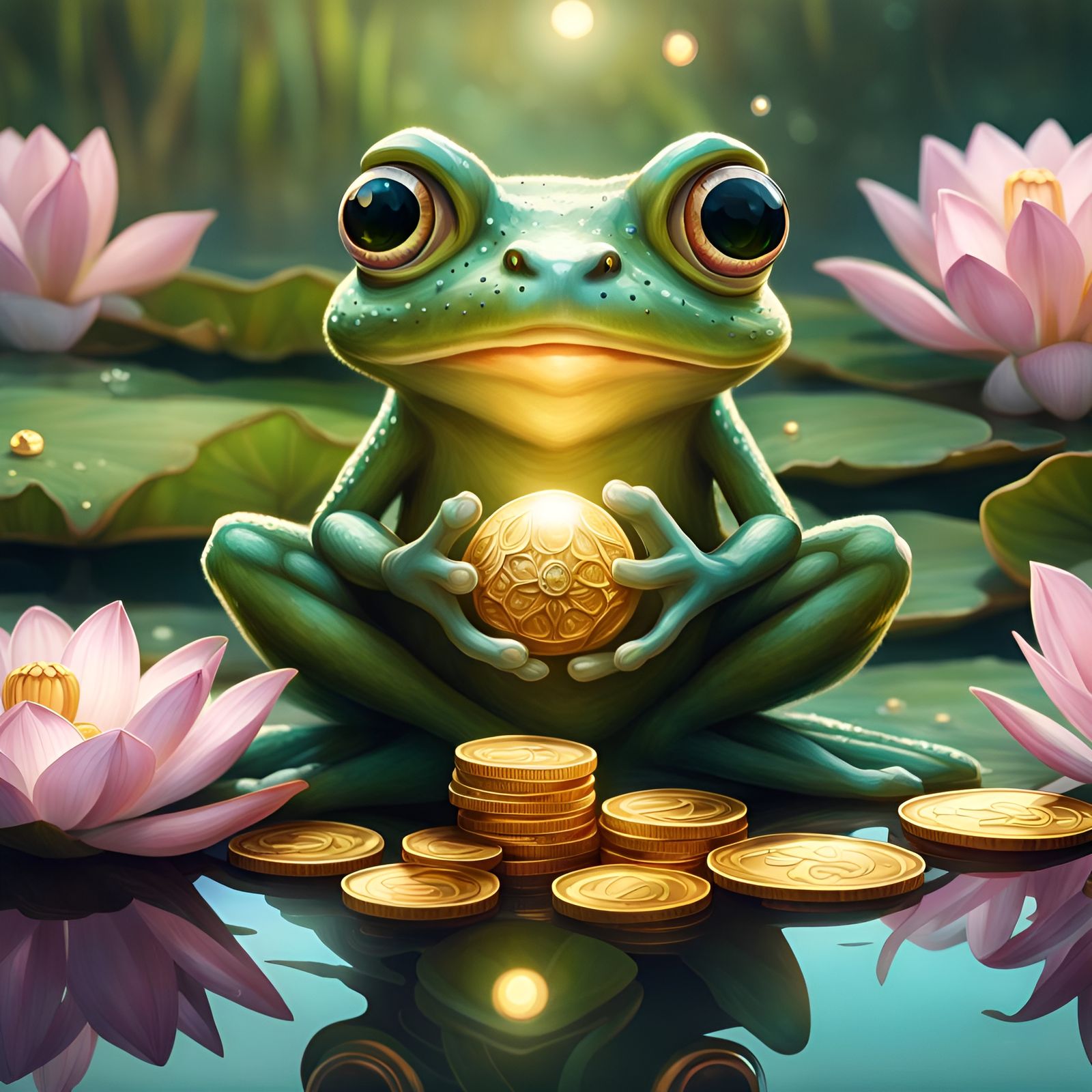 Cruisy the Money Frog