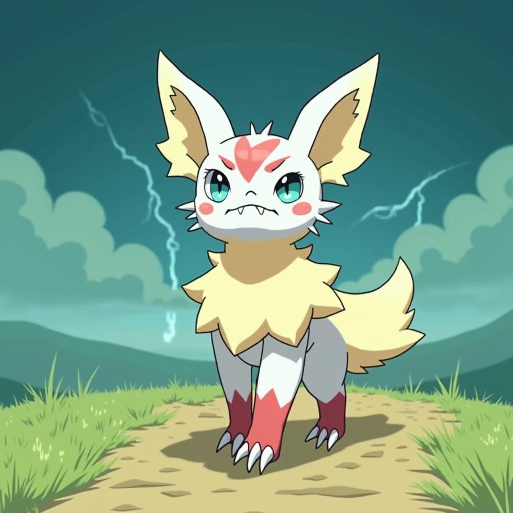 Mythic, Fury-Filled Creature Emerges from Dark Ominous Lands...