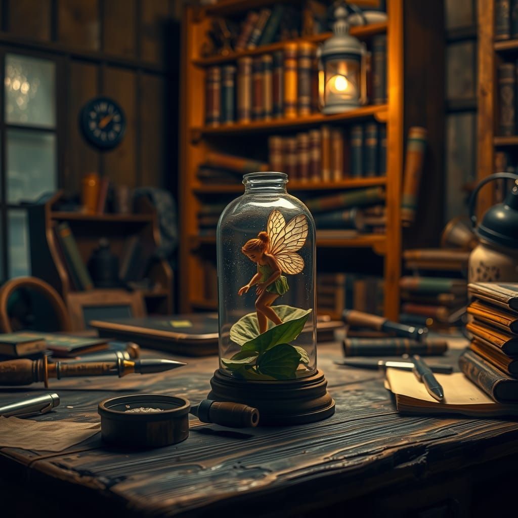 Fairy in a Jar: Mystical Realism in Workshop