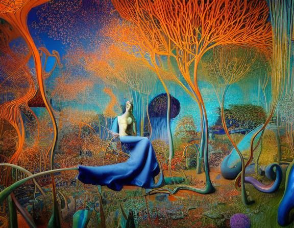 Alone in Simulation: A Surreal Octane Render