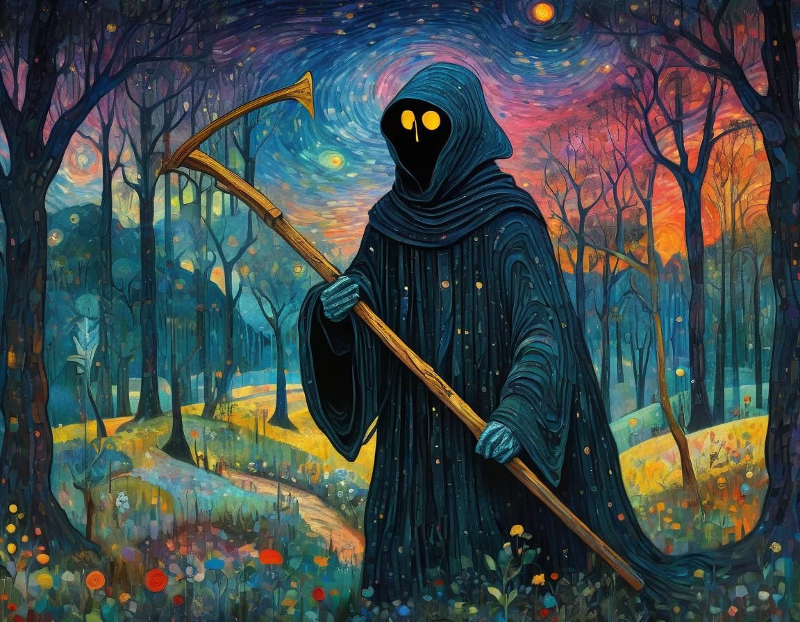 Cosmic Grim Reaper in a Dark Forest