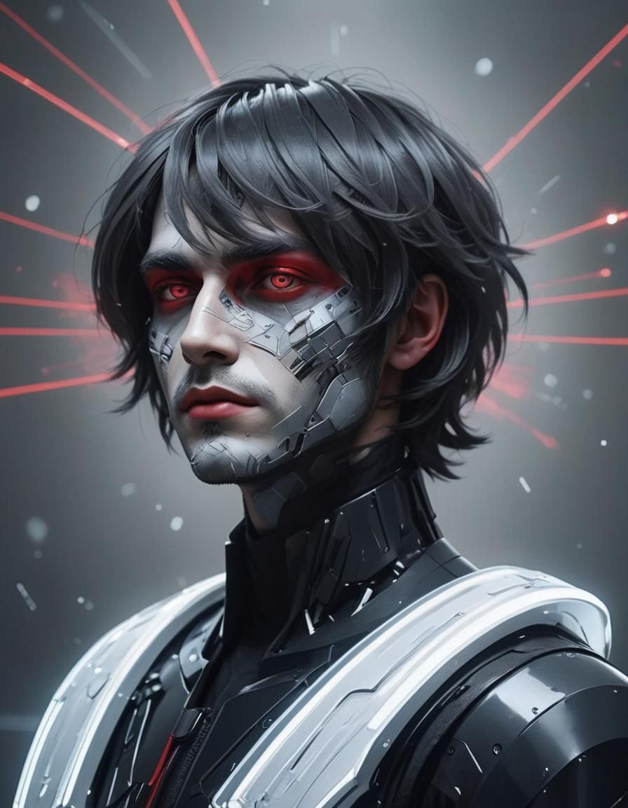 Ravishing Neofuturistic Male Fashion in 8K