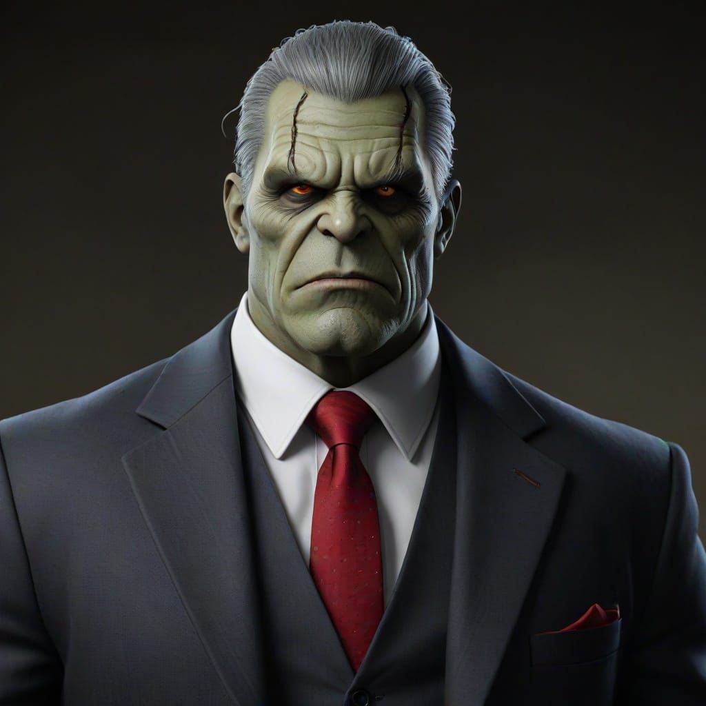 Solomon Grundy in Formal Attire
