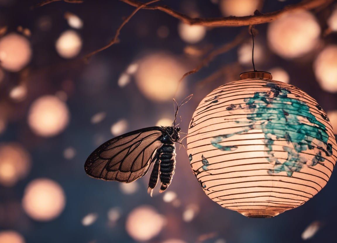 Moth & Lantern Series - 6