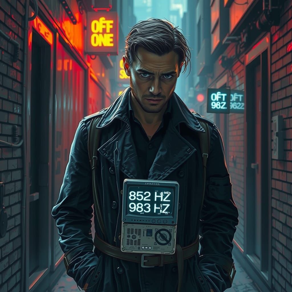 Cyberpunk Prophet Conveys Warning from a Dystopian Future