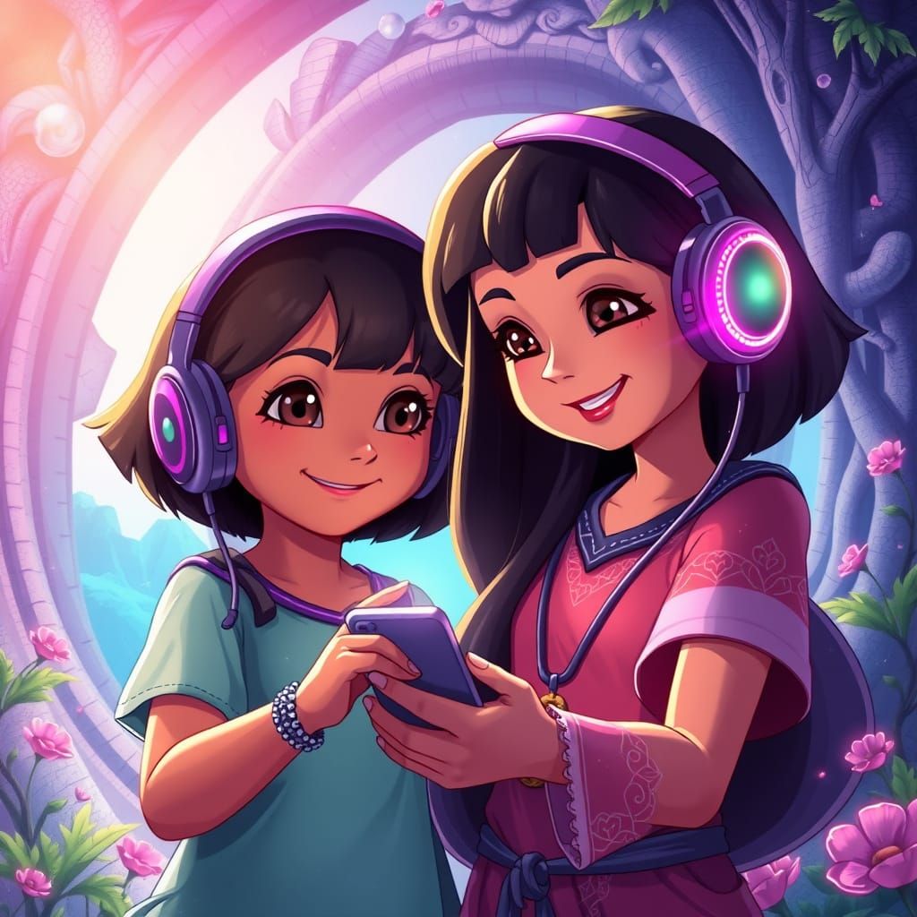 Dora and Guardian Share Heartfelt Moment of Connection